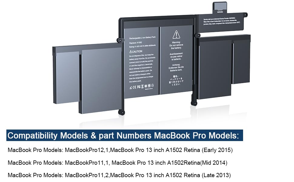 MacBook本体 MacBook Pro 13 A1502 mid 2014 battery ok MacBook Pro 13